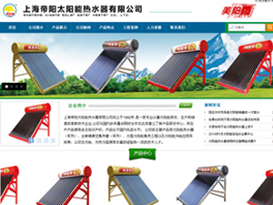 上海帝阳太阳能热水器有限公司